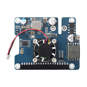 Адаптер Raspberry Pi 5 PCIe к M.2 с поддержкой PoE NVMe протокол M.2 твердотельный накопитель 802.3af/Стандарт сети Pi 5 PoE HAT