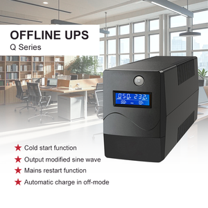 Offline Ups 1000VA 600W <strong>Backup</strong> Smart UPS Uninterruptible Power Supply for <strong>Computer</strong> and <strong>Data</strong> <strong>System</strong> for Home - Product Image 3