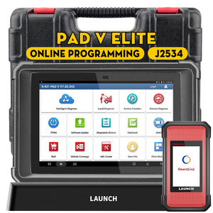 Launch X431 PAD5 V Elite Auto Online <strong>Programming</strong> Tool with J2534 Protocol &amp; Topology Map Advanced Diagnostic Tool For All Cars - Product Image 1