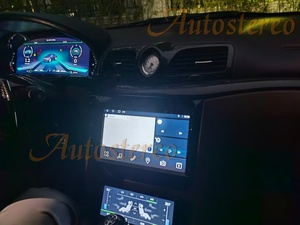 Trình Phát Đa Phương Tiện Buồng Lái Ảo Kỹ Thuật Số Cho Xe Ô Tô, Trình Phát Đa Phương Tiện Cho Maserati GT GranTurismo 2013-2016, Bảng Điều Khiển - Product Image 4