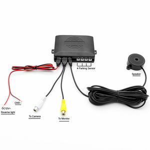 GreenYi Car Video Parking <strong>Sensor</strong> with 4 <strong>Sensors</strong> <strong>Sensor</strong> <strong>Reverse</strong> Assistance Backup Radar Detector for Monitor <strong>Camera</strong> <strong>System</strong> - Product Image 5
