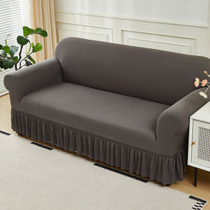 Cor sólida Sofá Slipcover Universal Living Room Stretch Sofá Protector Anti-Pet Sofá Capa Decoração de Casa Barato Atacado - Product Image 2