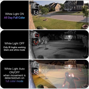 ICsee 16CH 6MP POE PTZ Kit fotocamera CCTV sistema Poe H.265 16ch NVR Auto Tracking PTZ 16CH doppio obiettivo sistema di telecamere di sicurezza POE - Product Image 3
