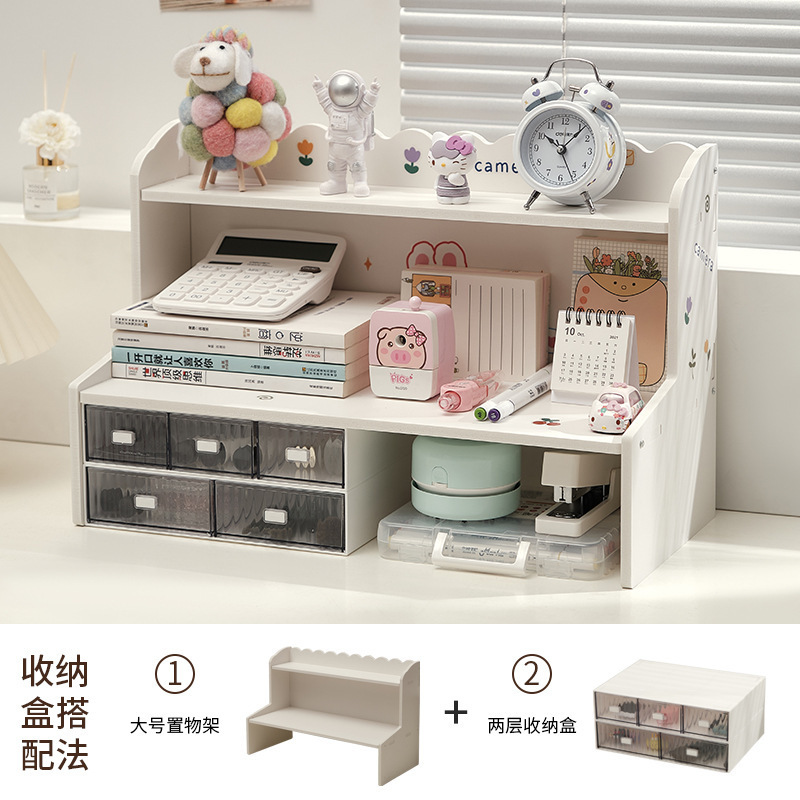 Large countertop with two or three compartments