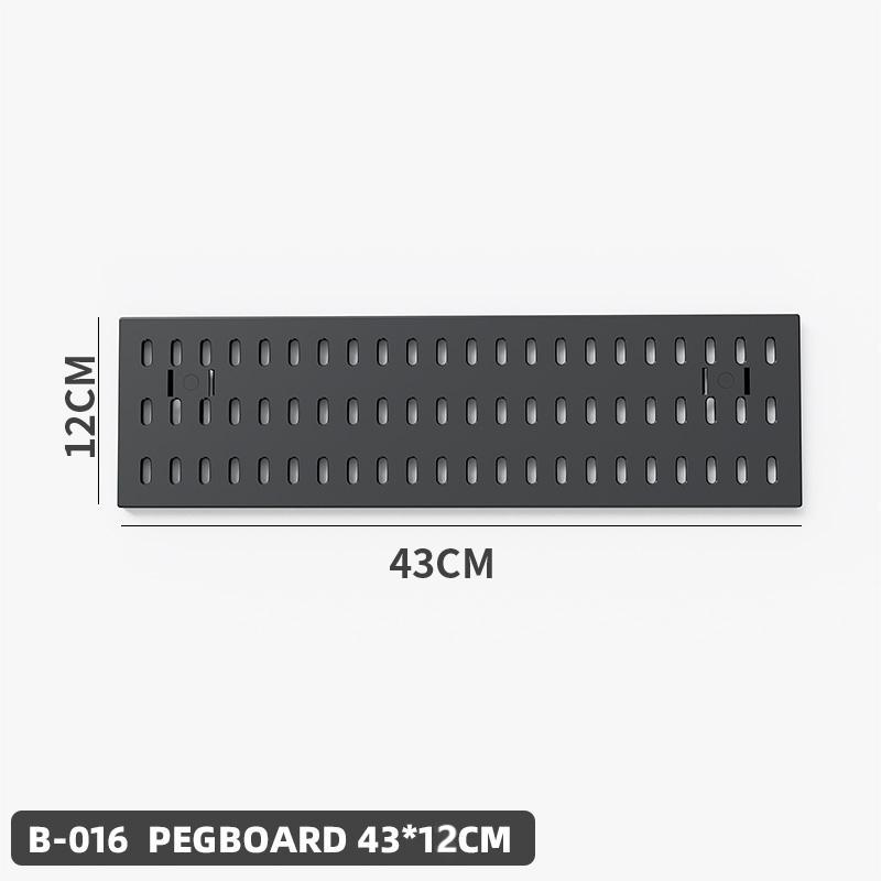 B-016 Pegboard 43*12cm-BLACK