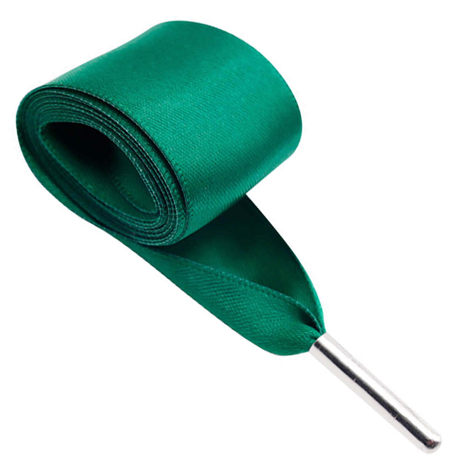 05 Vert avec embouts en métal argenté