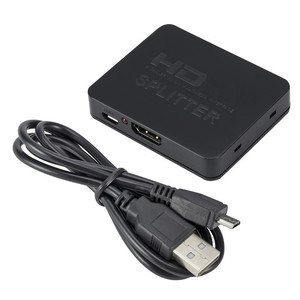 New Arrival Small Size <strong>HDMI</strong> <strong>Splitter</strong> <strong>1</strong> in <strong>2</strong> Out 4K Ultra HD <strong>HDMI</strong> <strong>Splitter</strong> 1x2 for HDTV PC Laptop Xbox and DVD - Product Image 2