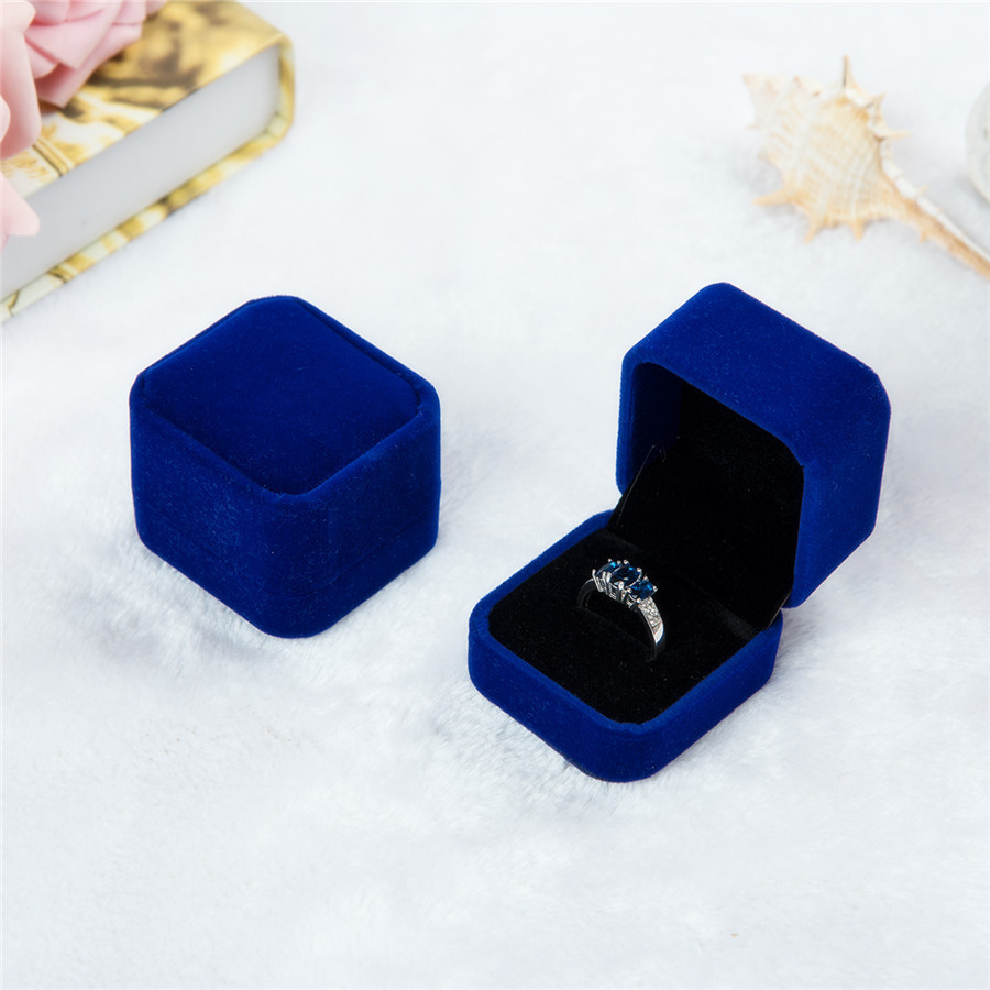 Blue Ring Box 5*4.5*4cm
