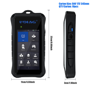 UDIAG TPMS Programming Service Tool ABS BRT DPF Injektor Öl Reset Diesel Modell Diagnose werkzeug Neue Batterie TPMS Sensor Relearn