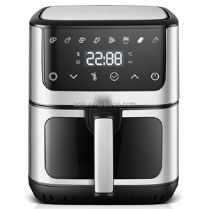 AOJA 6.5L OEM ODM Niedrigster Preis in der Geschichte LCD buntes Display 1600W Design Steuerung ohne Öl Heimgebrauch Luft fritte use Mit Griff - Product Image 5