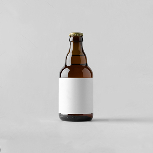 Ly Thủy Tinh Màu Hổ Phách Tùy Chỉnh Chai Bia 330Ml Chai Bia Nắp Lật Chai Lắc Đầu Màu Hổ Phách 650Ml - Product Image 3