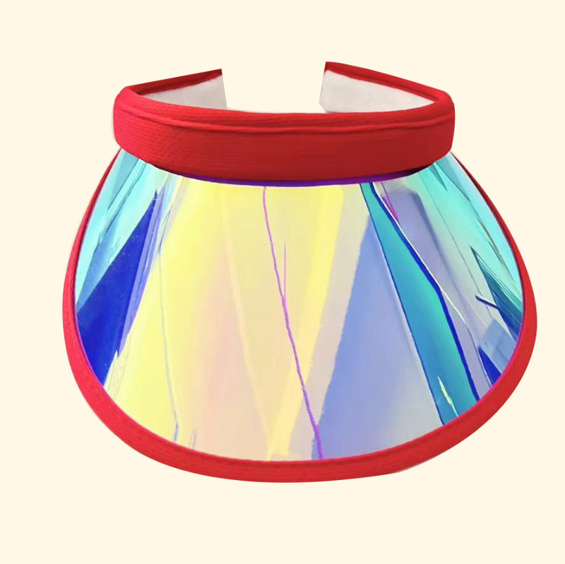 Blue opaque pp red circumference