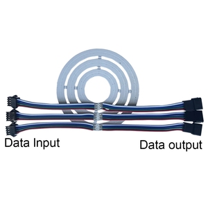 แผงหน้าจอเมทริกซ์4พิน WS2815 3pin DC12V โมดูลจอแสดงผลแบบยืดหยุ่นสามารถระบุที่อยู่และวงแหวน LED ได้ - Product Image 5