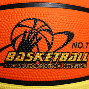 Çin Ucuz Özel Logo Baskı Boyutu 5 6 7 kauçuk basketbol topu Topu - Product Image 5