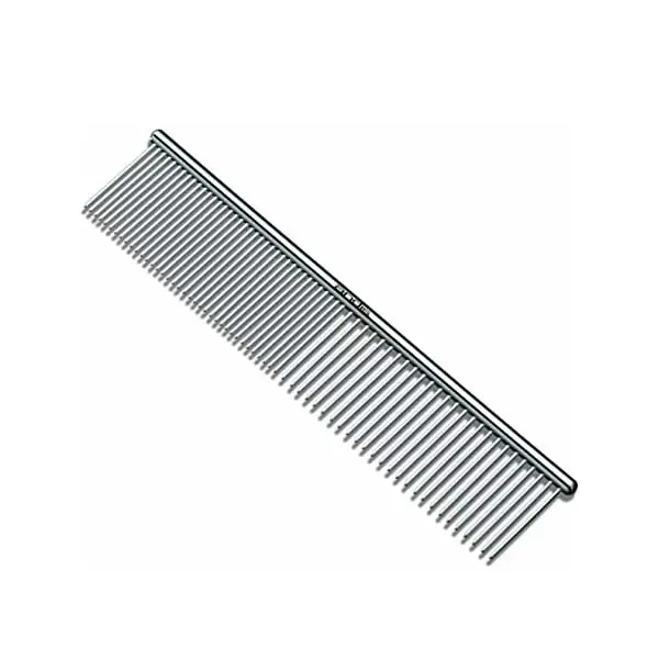 Dog Combs Pet Stainless Steel Teeth Cat Comb Remove Tangles Knots Professional Grooming Tool for Long and Short Haired Dog Brush
