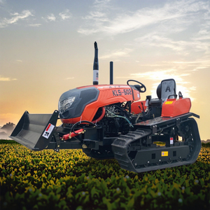 小型ディーゼルトラクター50HP 60HP水田乾燥ランドゴム製クローラートラクター - Product Image 1