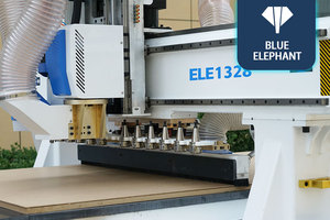 Enrutador CNC asequible 1328 máquina de madera MDF de anidamiento máquina de anidamiento para la fabricación de gabinetes de cocina - Product Image 4
