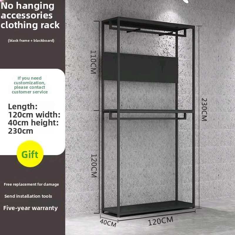 Single style 120*40*230 black + black
