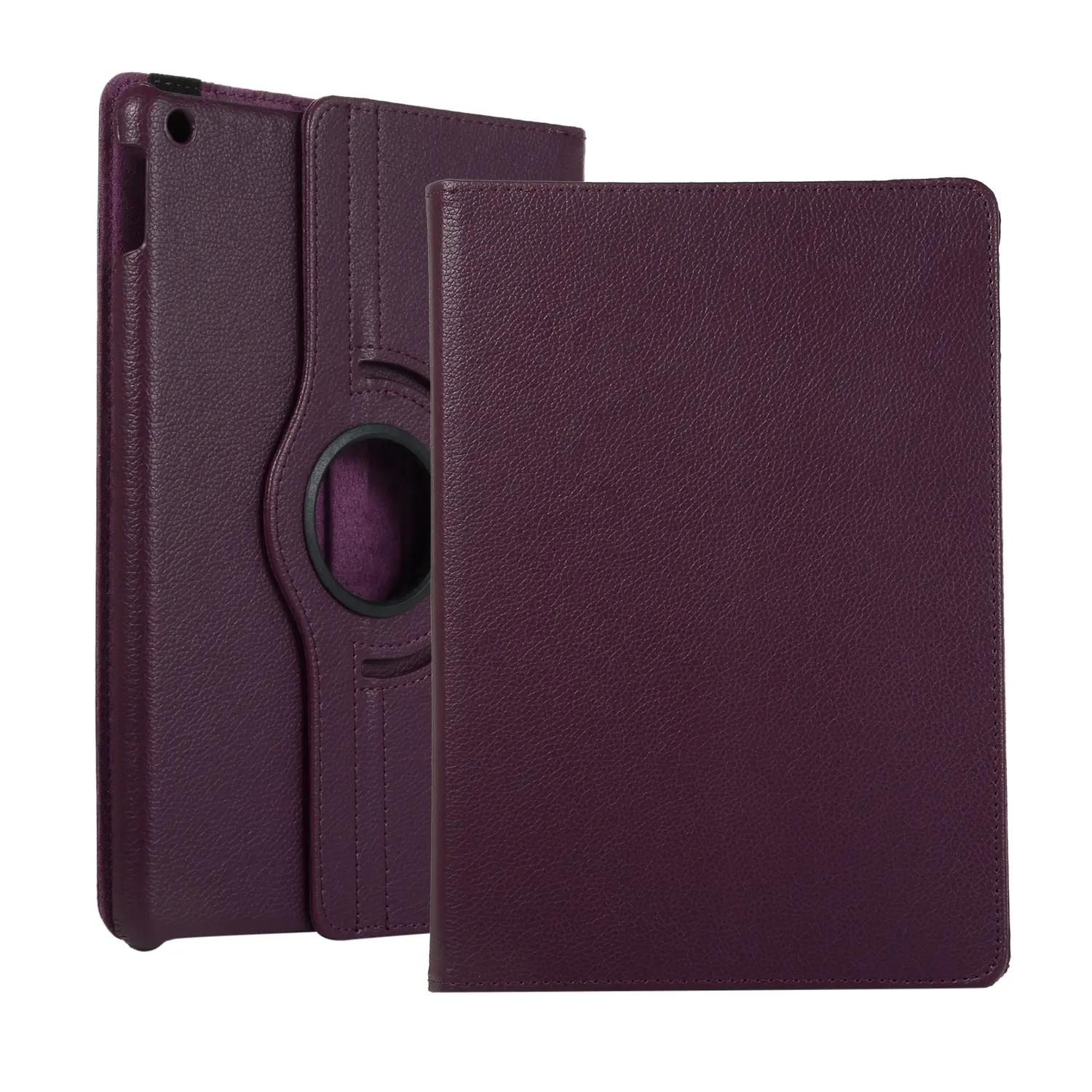 Funda de cuero para tableta, con rotación de 360 grados, para iPad 2, 3, 4, 5, 6, 7, 8