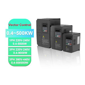 CHF 100A PLUS Drive 15kw AC inversor entrada 220V a salida 380V 480V variador de frecuencia monofásico a trifásico VFD