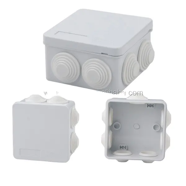 CE 85*85*50mm IP65 ABS cable connection junction box