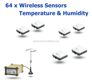 Sensor do controlador do alarme da temperatura do zigbee Relé digital sem fio do sensor da temperatura