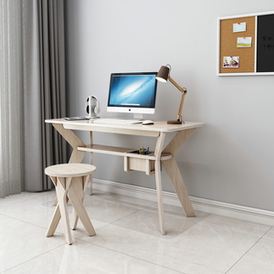 Escrit Desk for <strong>Home</strong> <strong>Office</strong>, Study, Bedroom or <strong>Compact</strong> Space. Desks Size: 47&quot;x23.6&quot;x29.5&quot;.Perfect Writing Table or Computer Desk - Product Image 3