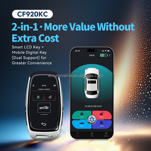Remote Mobil Universal Smart <span class=keywords><strong>Keyless</strong></span> <span class=keywords><strong>Entry</strong></span> LCD Modifikasi Pengganti Kunci Mobil untuk Semua Tombol Start Stop Mesin - Product Image 3
