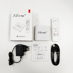 Xs97 Top Mới Nhất <span class=keywords><strong>Android</strong></span> 14 4K Ultra HD Streaming <span class=keywords><strong>TV</strong></span> <span class=keywords><strong>Box</strong></span> 2/8GB Wifi 6 Bằng Giọng Nói Điều Khiển Từ Xa Tiêu Thụ Điện Năng Thấp Cánh Tay Mali-450 GPU - Product Image 6