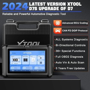 XTOOL D7S OBD2 Automotive All System Diagnose tool ECU Codierung schlüssel programmierer mit 36 Reset-Funktionen besser als D7 2024 - Product Image 4
