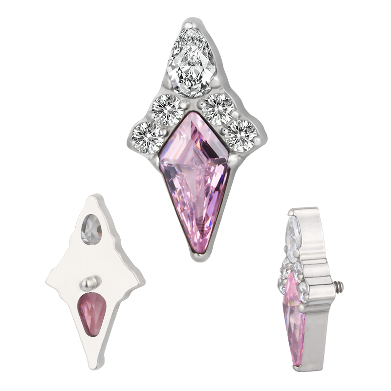 TB-1249 Pink/Clear