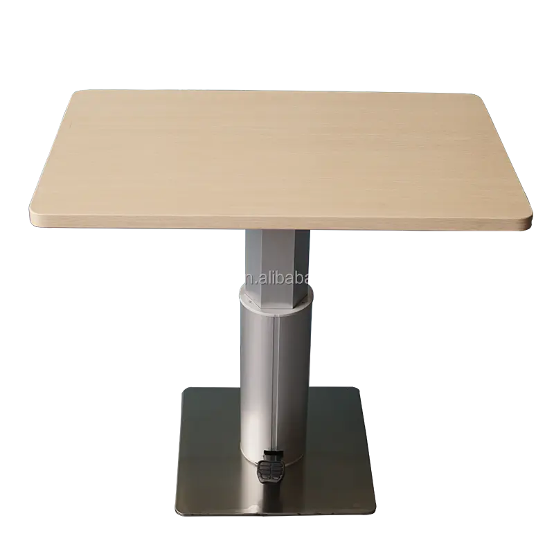 Tatami yüksekliği ayarlanabilir masa basamak Gaslifting ev masa