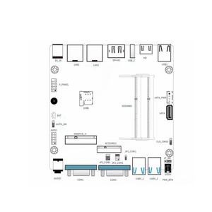 Mini Server Fanless Celeron N5105 N6000 3215u 4Core automazione del Computer industriale Win11 Pfsense IoT 2LAN 2HD DP Type-c 4G Lte - Product Image 4