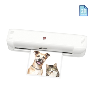 80-100mic nhỏ nhiệt máy ép Fellowes hộ chiếu máy cán nóng laminadora - Product Image 3