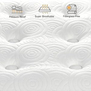 10 Jahre Garantie Pocket Spring Hybrid Memory Foam Matratze Natur latex Ortho pä discher Schaum Komprimierte Matratze - Product Image 5