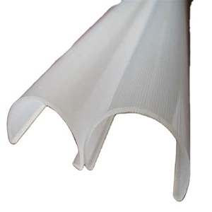Plastic <strong>PVC</strong> LED Strip Light Diffuser Cover LED Linear Light Cover Polycarbonate LED <strong>Tube</strong> Cover - Product Image 3