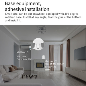 Tuya PIR Detector de detección humana ZigBee Sensor de movimiento inteligente Sistema de enlace de hogar inteligente - Product Image 3