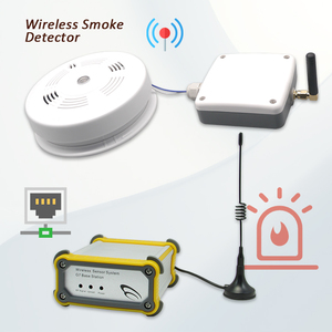 Detector de humo inalámbrico 433Mhz Detector inteligente sistema de seguridad de alarma gsm inalámbrico - Product Image 1