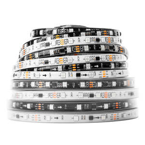 Factory Price 2811 5050 RGB <strong>LED</strong> Strip Light 12V WS2811 IC 60 <strong>LEDs</strong>/m Pixels Programmable Individual Addressable Flexible - Product Image 4