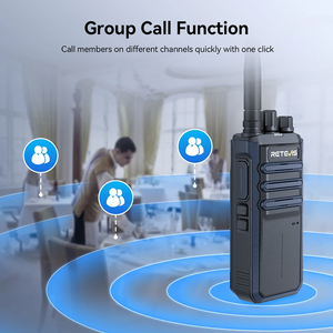 <strong>Retevis</strong> RT86A 10W Walkie Talkie Radio Heavy Duty Walkie-talkie Communication Long Range Radio Communicator Intercom Long Reach - Product Image 3