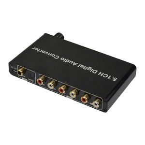 Decodificatore Audio DAC 5.1CH DTS/AC3 convertitore ottico/coassiale da digitale ad analogico Jack da 3.5mm decodificatore video di ingresso SPDIF - Product Image 1