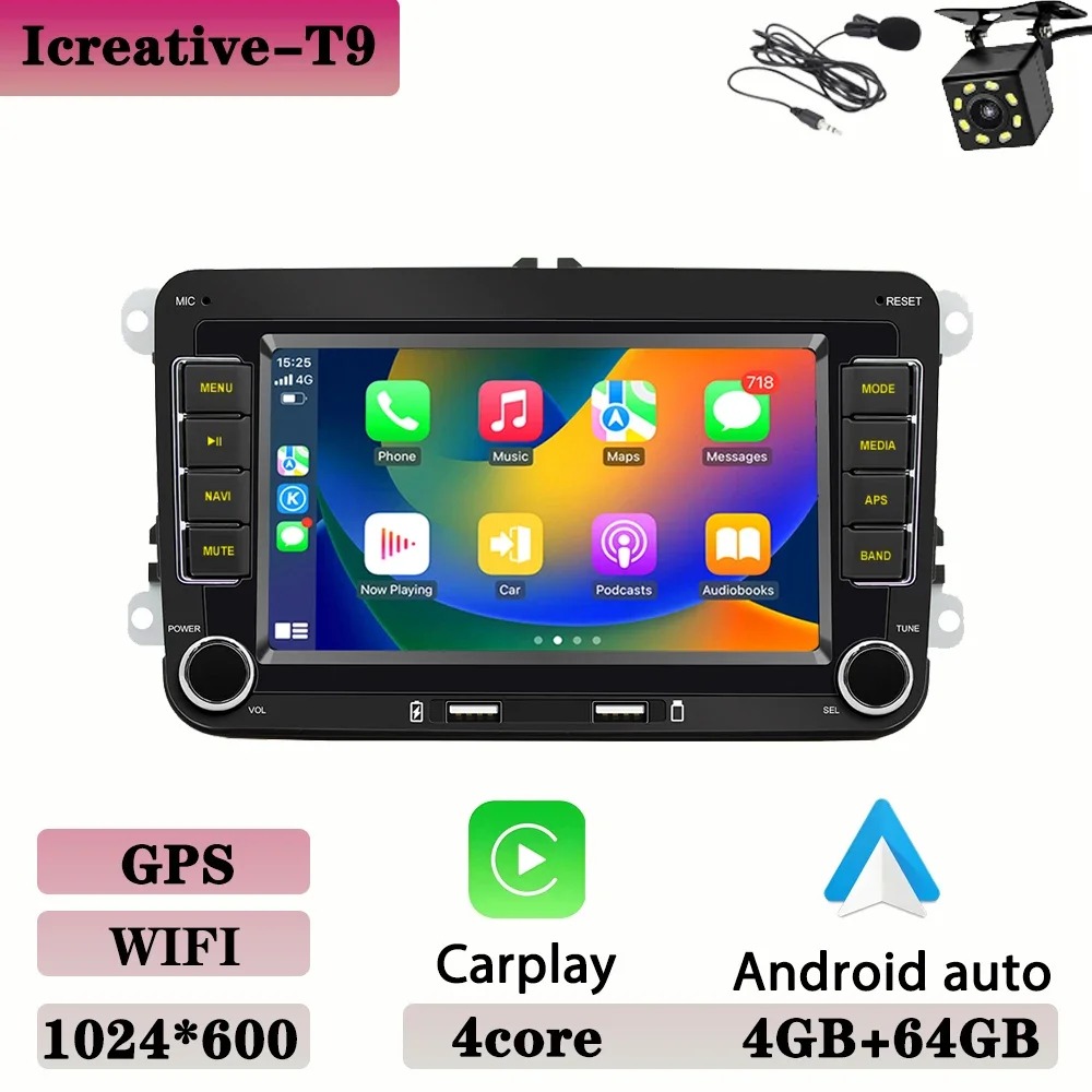T9 4+64GB WIFI +Cam Mic
