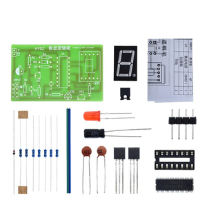 DIY LED Pcb Digital Display LED Logic Pen Electronic <strong>Kit</strong> High and Low Level Test <strong>Circuit</strong> Soldering Practice Board <strong>Kit</strong> - Product Image 1