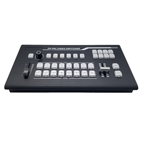 Alta calidad 4 SDI 2 H DMI 2 entradas compatibles con IP Conmutador de video HD de 8 canales para TV Multiview Live Broadcast video Mixer