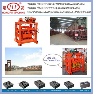 Alta qualidade <span class=keywords><strong>QTJ4</strong></span>-<span class=keywords><strong>40B2</strong></span> Hollow <span class=keywords><strong>Block</strong></span> Making <span class=keywords><strong>Machine</strong></span> Bloco De Concreto Produção De Tijolos De Cimento De Areia Fly Ash Motor Motor Core