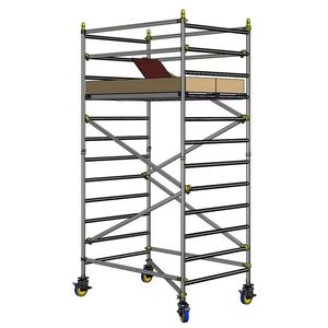 Aluminum <strong>Scaffolding</strong> Lightweight Durable and Ideal for <strong>Easy</strong> Transport and <strong>Setup</strong> - Product Image 6