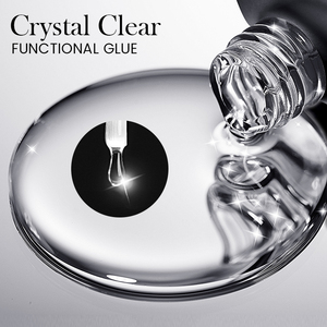 BORN <strong>PRETTY</strong> PRO 15ml Clear Scratch Resistant Uv Rubber Base Gel Professional Soak-off Rubber Top Coat Gel Polish For Nail Salon - Product Image 4