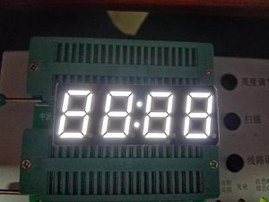 Белый цвет 1,2 дюймов 4-значные 7-сегментные Часы светодиодный дисплей светодиодный модуль Houkem-12041-AW/ BW 16 контактов - Product Image 6
