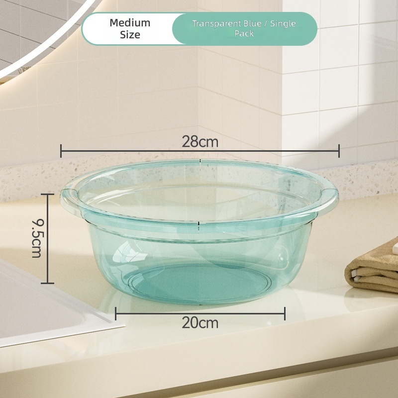 Transparent blue-medium