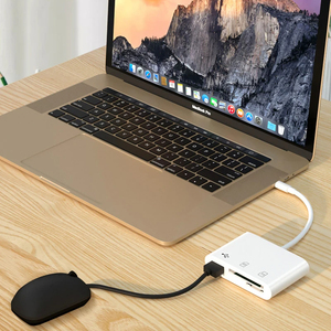 Typ C Micro USB Kartenleser Android Phone Aufladen OTG 2.0 HUB für Laptop PC Micro SD TF USB Disk Speicher karten adapter - Product Image 5